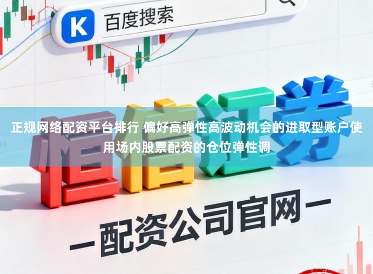 正规网络配资平台排行 偏好高弹性高波动机会的进取型账户使用场内股票配资的仓位弹性调