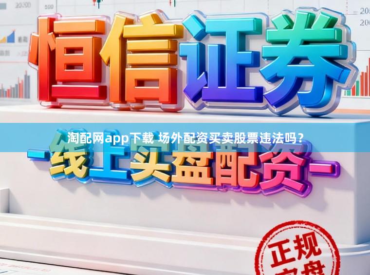 淘配网app下载 场外配资买卖股票违法吗？