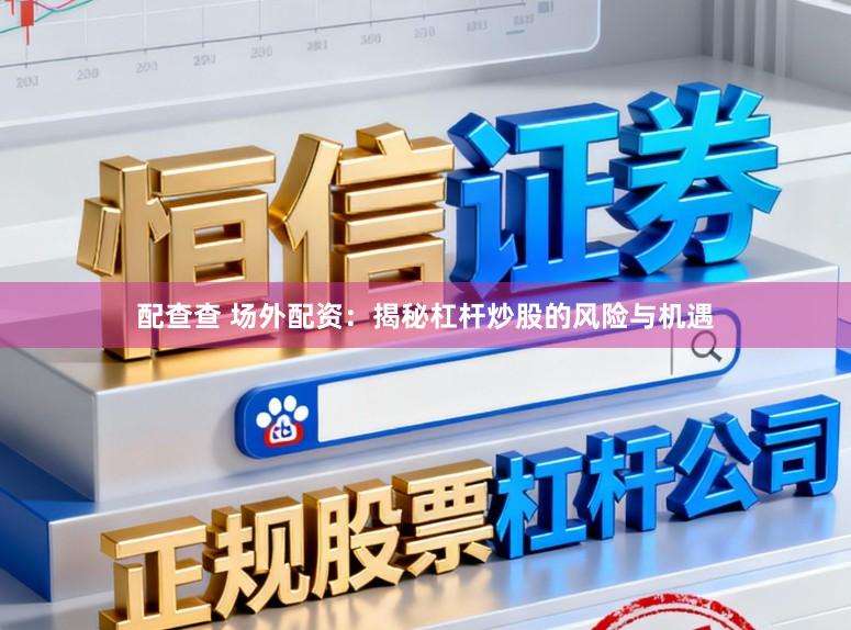 配查查 场外配资:揭秘杠杆炒股的风险与机遇