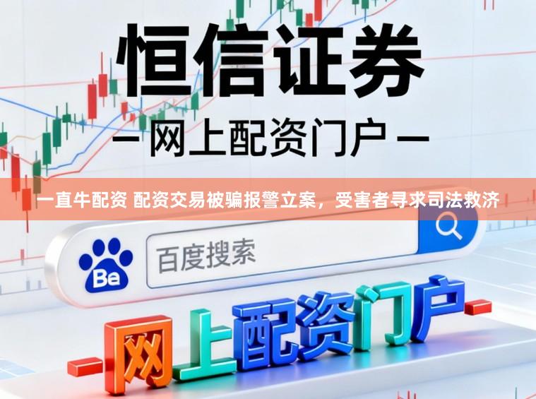 一直牛配资 配资交易被骗报警立案，受害者寻求司法救济